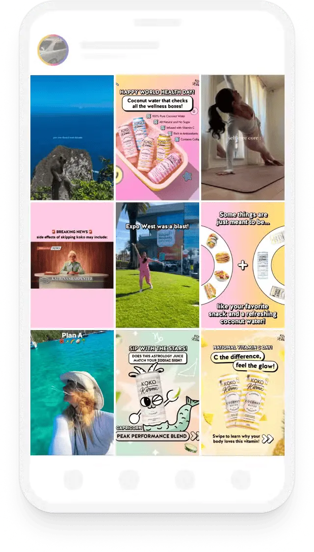 Social media portfolio